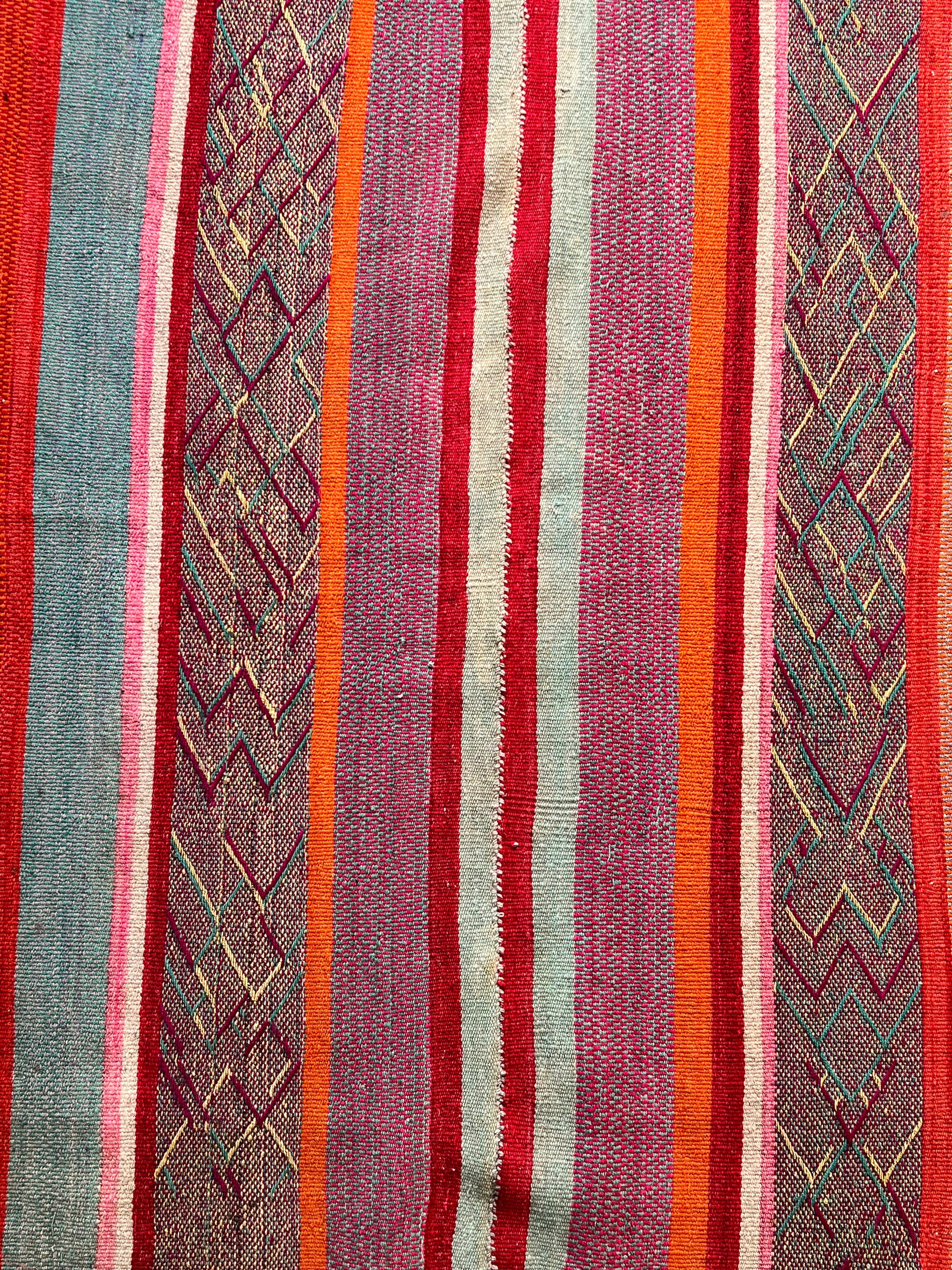 PERUVIAN ETHNIC RUG / Frazada / Home Decoration / Blanket/ Natural colors/ Carpet/ Premium Quality Teppich / Vintage